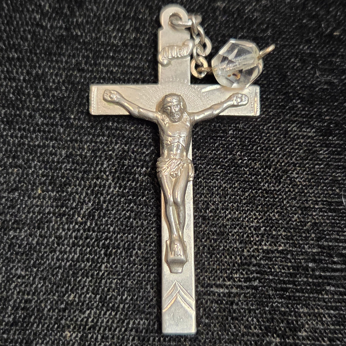 Christ on the Cross Sterling Silver Pendant
